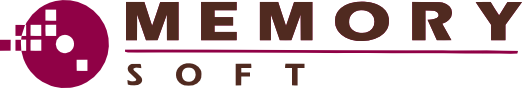 Logotipo corporativo de Memory Soft